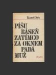 Píšu báseň zatímco za oknem padá muž - náhled