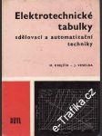 Elektrotechnické tabulky sdělovací a automatizační techniky - náhled