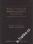 Malý unikum Německo-Český a Česko Německý slovník - náhled