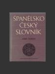 Španělsko-český slovník - náhled