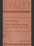 Jan Erazím Vocel zakladatel našich dějin umění - náhled