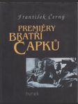 Premiéry bratří Čapků - náhled