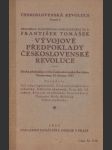 Vývojové předpoklady československé revoluce - náhled