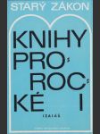 Knihy prorocké I - náhled