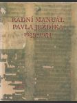 Radní manuál Pavla Ježdíka 1639-1654 - náhled