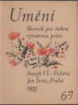 Umění, svazek VI, sešit 6–7 - náhled