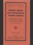 Revoluční vojenská akce v československém národním osvobození - náhled