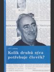 Kolik druhů sýra potřebuje člověk? - náhled