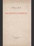 Milostná juvenilia - náhled