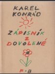 Zápisník z dovolené - náhled