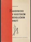 Rakovnicko v husitském revolučním hnutí - náhled