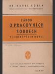 Zákon o pracovních soudech ve znění všech novel - náhled