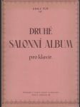 Druhé salonní album pro klavír - náhled