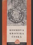 Kosmova kronika česká - náhled