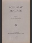 Bohuslav Brauner - náhled