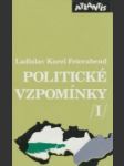 Politické vzpomínky I. - náhled