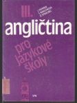 Angličtina pro jazykové školy, III. díl - náhled