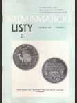 Numismatické listy 3/1986 - náhled