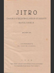 Jitro časopis středoškolských studentů katolických ročník VII z roku 1926 - náhled