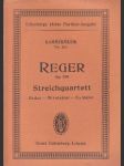 Reger kammermusik no 293. - náhled