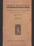 Česká ročenka 1927, stran 599, - náhled