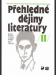 Přehledné dějiny literatury II - náhled