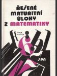 Řešené maturitní úlohy z matematiky - náhled