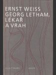 Georg Letham, lékař a vrah - náhled