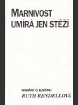 Marnivost umírá jen stěží - náhled