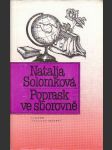 Poprask ve sborovně Natalja Solomková - náhled