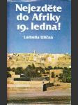 Nejezděte do Afriky 19. ledna! - náhled