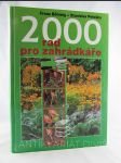 2000 rad pro zahradkáře - náhled