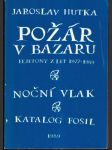 Požár v bazaru, Noční vlak, Katalog fosil - náhled