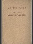 Dritte reihe - englische oberstufenarbeiten - náhled