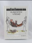 Minimum klasických výroků - náhled