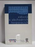 Osnova občanského zákoníku, Osnova zákona o obchodních korporacích - náhled