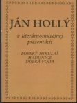 Ján Hollý v literárnomúzejnej prezentácii (malý formát) - náhled