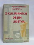 Z kulturních dějin lidstva: Starověk - náhled