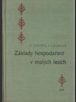 Základy hospodaření v malých lesích - náhled