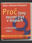 Proč ženy neumí číst v mapách ...a neustále mluví peaseovi allan a barbara - náhled