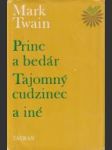 Princ a bedár / Tajomný cudzinec  a iné - náhled