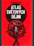 Kapesní atlas světových dějin, 2. díl - náhled