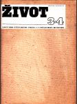 Život 3-4/ XV. - List pro výtvarnou práci a uměleckou tvorbu - náhled