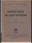 Odborná nauka pro obory kovodělné - I.díl: Nauka o látkách (materiál) - náhled