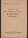 O táborských pečetech a erbech - náhled