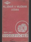 Kuličková a válečková ložiska - KUGELFISCHER  - Ceník 1340 P - náhled