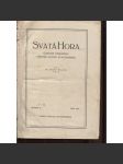 Svatá Hora. Časopis mariánský a věstník Matice svatohorské, roč. X./1931, roč. IV./1925, roč. VII./1928 (Příbram) - náhled