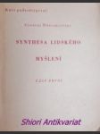 Synthesa lidského myšlení - část první - dwelshauvers georges - náhled