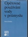 Opětovné používaní vody v průmyslu - náhled