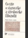 Co víte o starověké a středověké filozofii - náhled